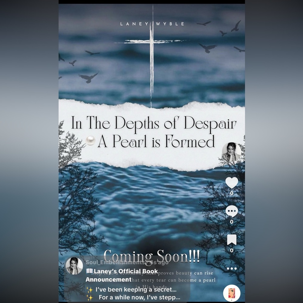 🕊️📖MY Official BOOK Announcement📖🕊️—✨COMING SOON✨—By Author Laney M. Wyble